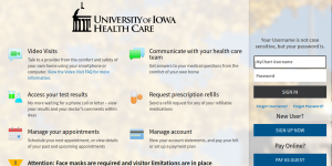 University of Iowa MyChart