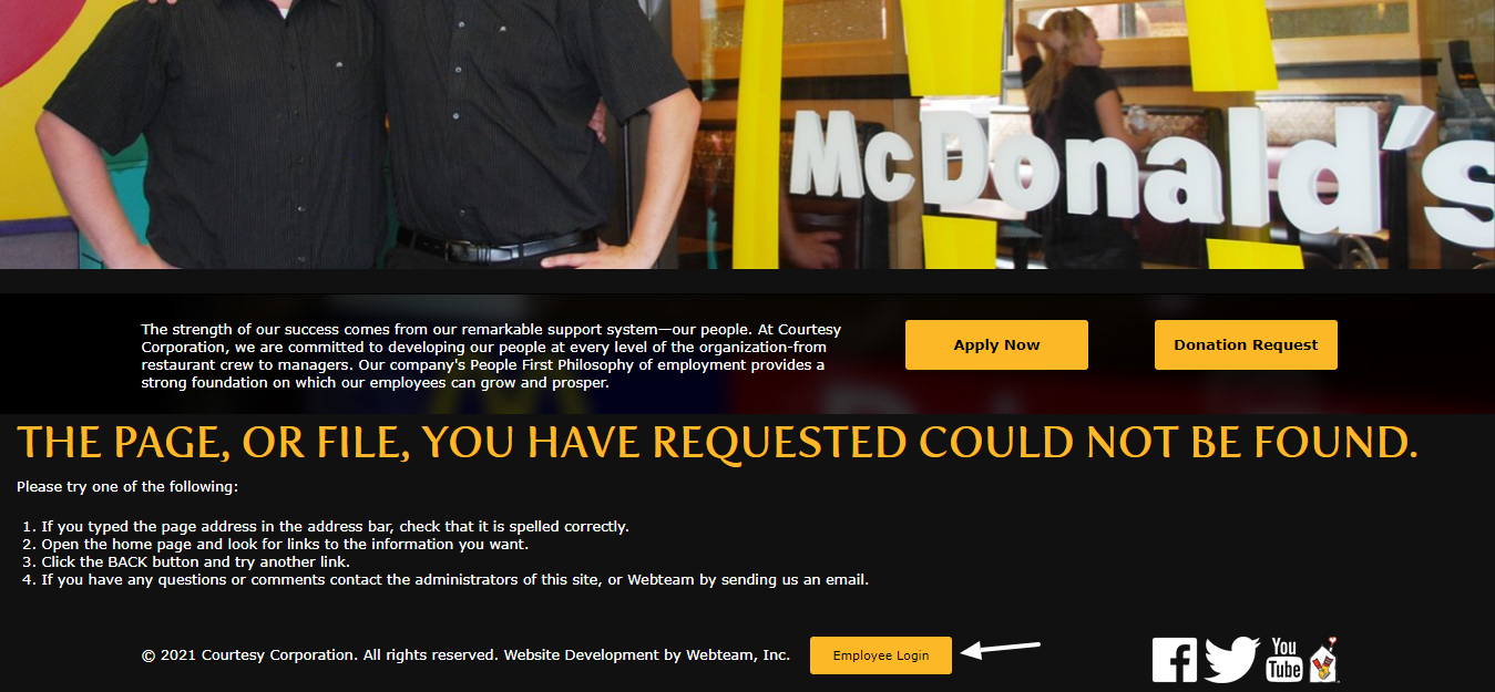 McDonald’s Employee Benefits Login