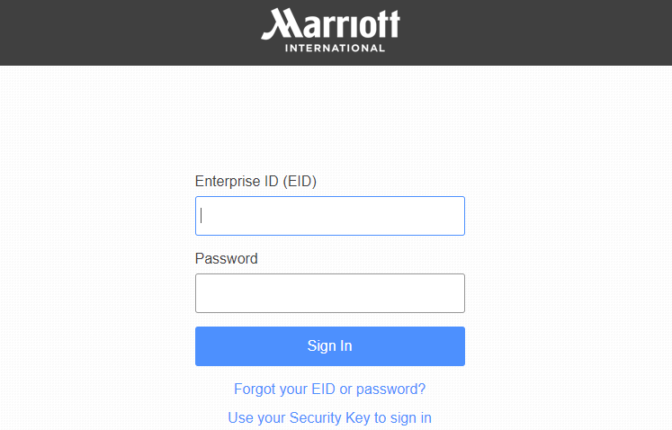 Marriott Extranet Login