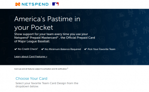 get mlb netspend prepaid card